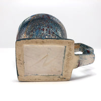 Fun 1980s Memphis Style Studio Pottery Mug