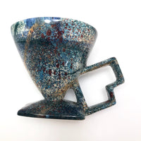 Fun 1980s Memphis Style Studio Pottery Mug