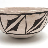 Lovely Old Native American Pueblo Small Pottery Bowl, Presumed Acoma