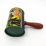 T. Cohn Co. c.1940s Tin Litho Noisemaker with Clowns and Dancers