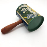 T. Cohn Co. c.1940s Tin Litho Noisemaker with Clowns and Dancers