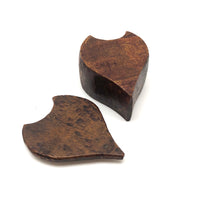 Beautiful Antique Carved Heart Shaped Box, Ex. "Smitty" Axtell Collection
