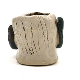 Funny Little Studio Pottery Face Cup