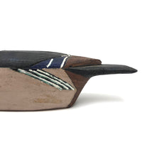 Vintage Folk Art Wood Duck Signed H. Sloan, Maine