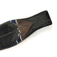 Vintage Folk Art Wood Duck Signed H. Sloan, Maine