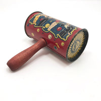 Kirchhof Vintage Tin Litho Noisemaker with Winged Women