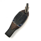 Vintage Folk Art Wood Duck Signed H. Sloan, Maine