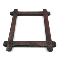 Beautiful Antique Hand-carved Picture Frame