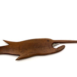 Fabulous Old Carved Swordfish Letter Opener with Blade