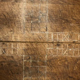 Super Primitive Antique Parcheesi Make Do Game Board