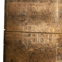 Super Primitive Antique Parcheesi Make Do Game Board