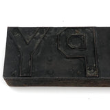 Terrific Old COPY Printing Block