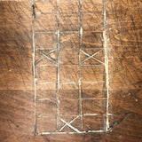 Super Primitive Antique Parcheesi Make Do Game Board