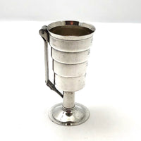 Napier Silver-Plated Stepped Jigger