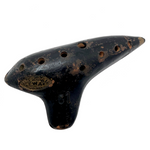 Austrian Black Pottery Ocarina