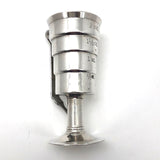 Art Deco Napier Squeeze and Release Silver Plate Jigger