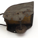 Rare Antique Black Americana Tin Toy Porter Pushing Wheelbarrow