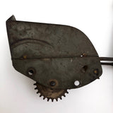 Rare Antique Black Americana Tin Toy Porter Pushing Wheelbarrow