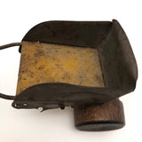 Rare Antique Black Americana Tin Toy Porter Pushing Wheelbarrow