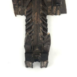 Wonderful Hand-carved Folk Art Cathedral with Iron Buttresses