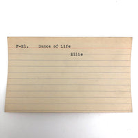 Set of 21 Graphite Drawings of Hand Guns on Card Catalog Index Cards