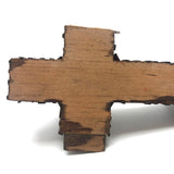 Wonderful Hand-carved Folk Art Cathedral with Iron Buttresses