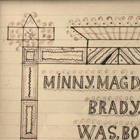 Minny Magdalene Brady Was Born In the Year of Our Lord, 1893