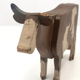 Old Painted Wooden Horse and Cow!