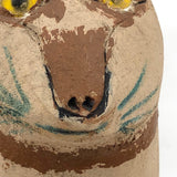 Super Folky Vintage Folk Art Cat