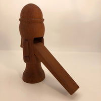 Mid-Century Wooden Nutcracker Man