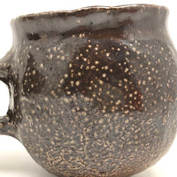 Round Bottomed Brown Mug