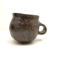 Round Bottomed Brown Mug