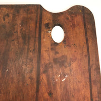 Old Wooden Painter's Palette