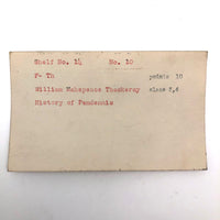 Set of 21 Graphite Drawings of Hand Guns on Card Catalog Index Cards