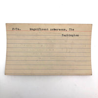 Set of 21 Graphite Drawings of Hand Guns on Card Catalog Index Cards