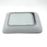 Hand-painted Porcelain Ashtray with Pipe and Matches