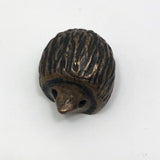 Tiny Mid-Century Cast Bronze Hedgehog