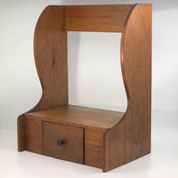 Wooden Shelf with Drawer