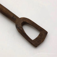 Little Carved Wooden Shovel