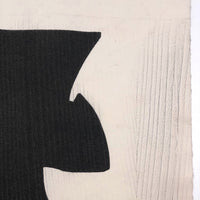 French Abstract Modern Signed Print in the Manner of Ubac and Soulages, 1978