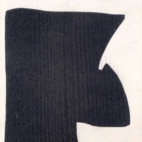 French Abstract Modern Signed Print in the Manner of Ubac and Soulages, 1978