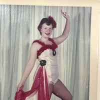 Fabulously Posed Girl in her Dance Costumes, Set of 3 Vintage Photos