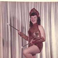 Fabulously Posed Girl in her Dance Costumes, Set of 3 Vintage Photos