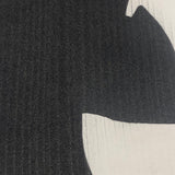 French Abstract Modern Signed Print in the Manner of Ubac and Soulages, 1978