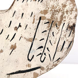 Rooster Sewing Caddy with Incredible Alligatored Crest and Waddle!