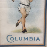 Columbia University 1910 Murad Tobacco Silk Runner, Framed