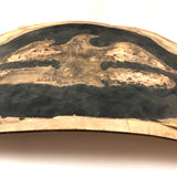Eroded Eagle Silhouette on Bentwood Panel