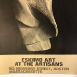 Eskimo Art at the Artisans, Newbury Street 1970s Poster