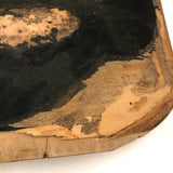 Eroded Eagle Silhouette on Bentwood Panel