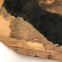 Eroded Eagle Silhouette on Bentwood Panel